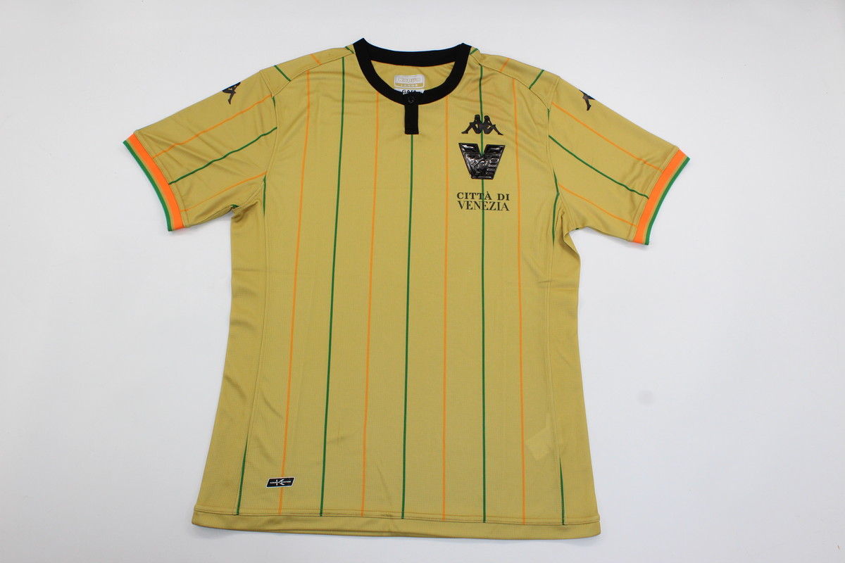 AAA Quality Venezia 23/24 GK Yellow Soccer Jersey